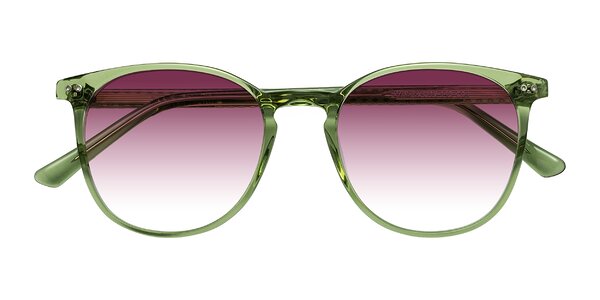 Front of Trang in Transparent Green