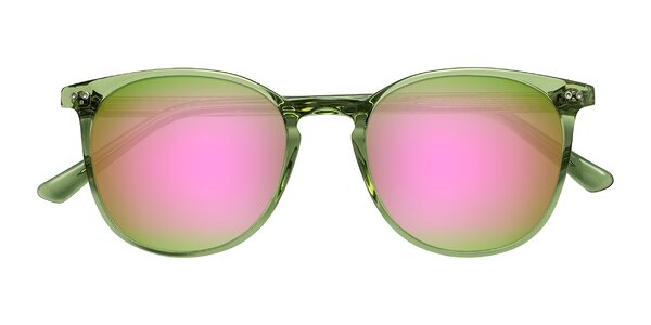 Front of Trang in Transparent Green