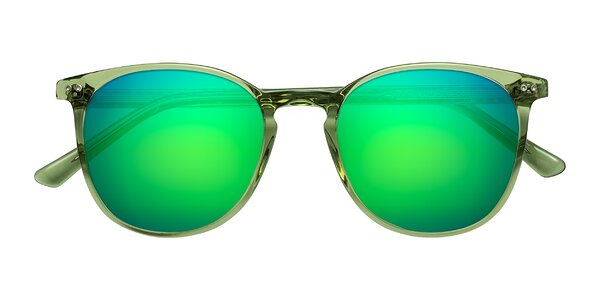 Front of Trang in Transparent Green