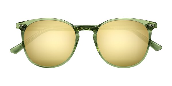 Front of Trang in Transparent Green