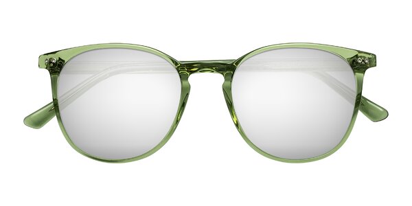 Front of Trang in Transparent Green