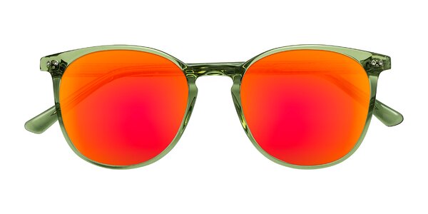 Front of Trang in Transparent Green