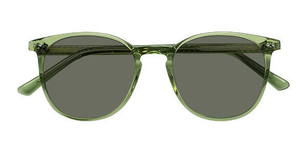 Front of Trang in Transparent Green