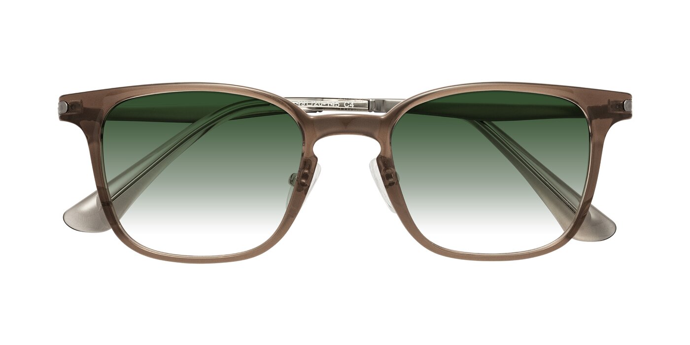 Tiwari - Brown/Silver Gradient Sunglasses