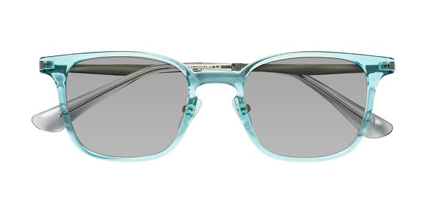 Front of Tiwari in Clear Blue/Silver