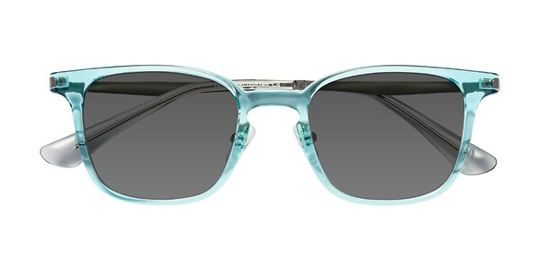 Front of Tiwari in Clear Blue/Silver