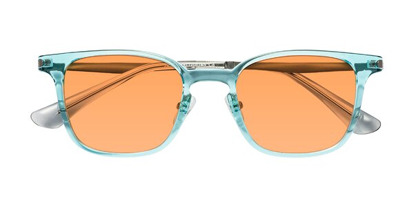 Front of Tiwari in Clear Blue/Silver