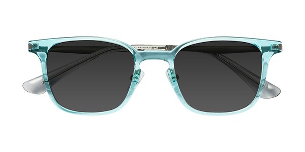 Front of Tiwari in Clear Blue/Silver