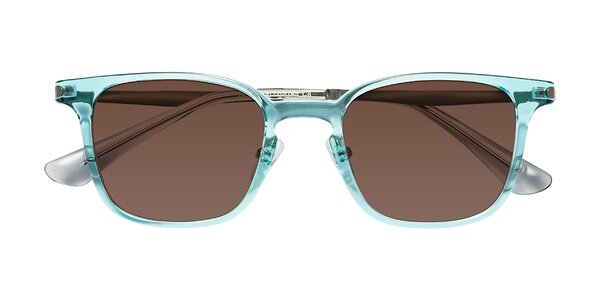 Front of Tiwari in Clear Blue/Silver