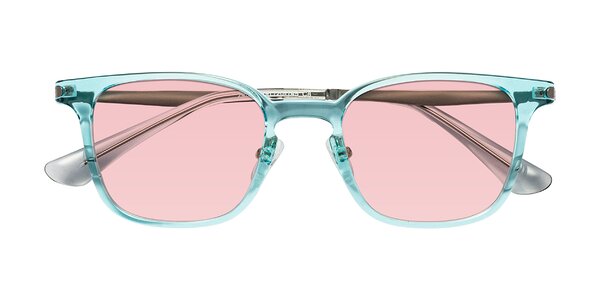 Front of Tiwari in Clear Blue/Silver