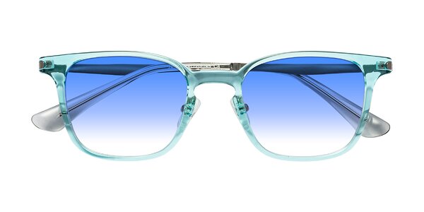 Front of Tiwari in Clear Blue/Silver