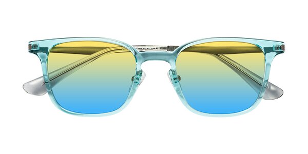 Front of Tiwari in Clear Blue/Silver