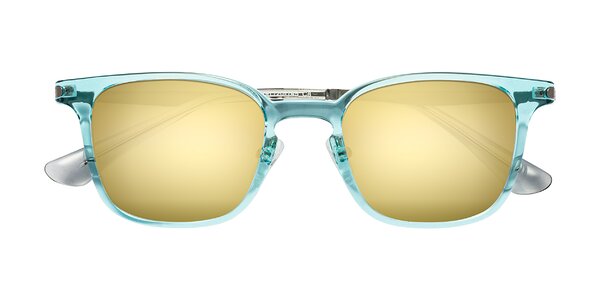 Front of Tiwari in Clear Blue/Silver