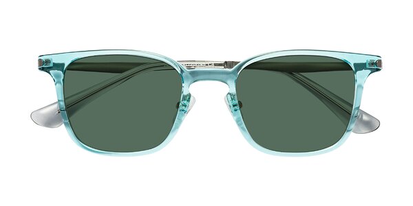 Front of Tiwari in Clear Blue/Silver