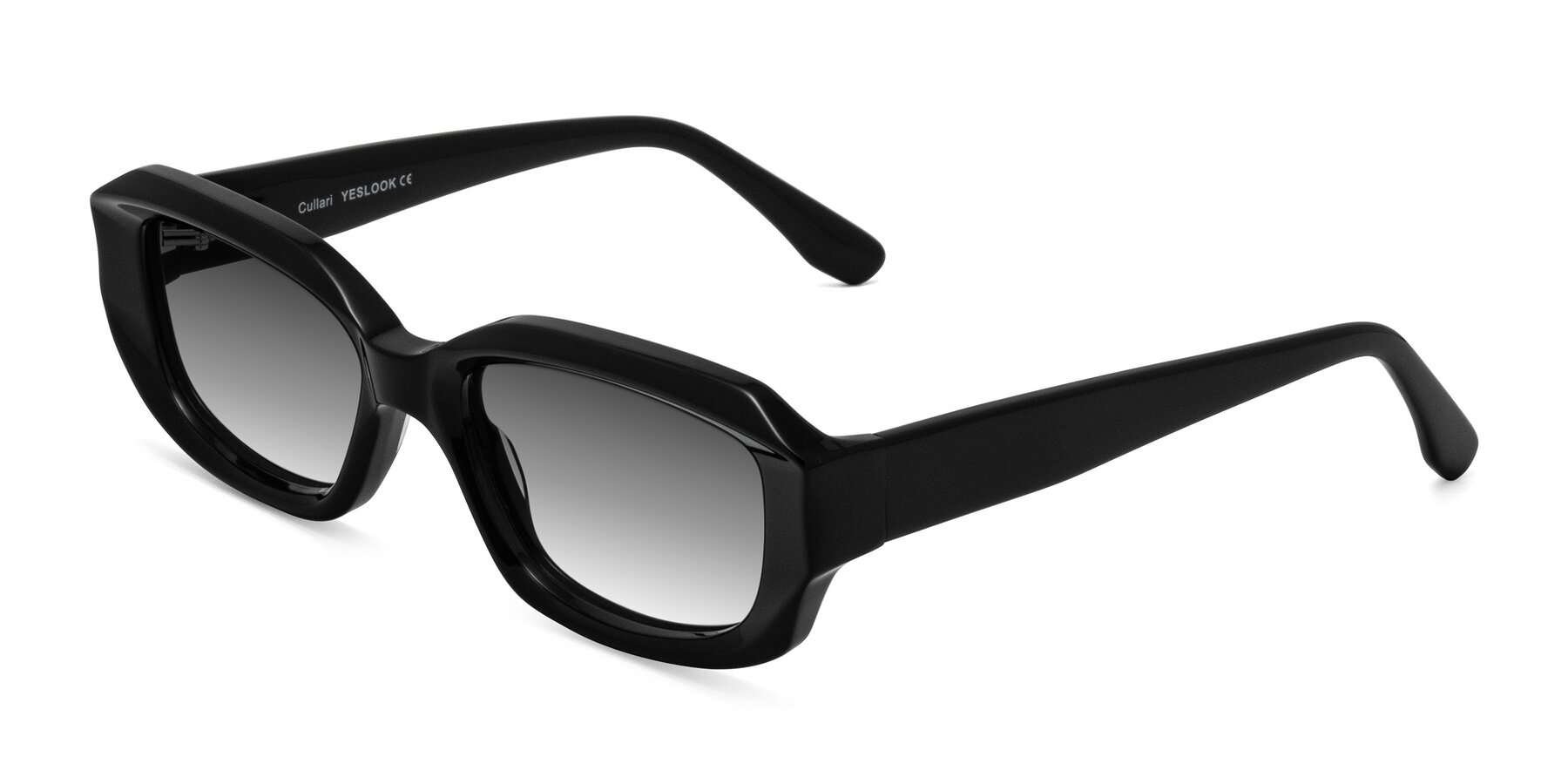 Angle of Cullari in Black with Gray Gradient Lenses