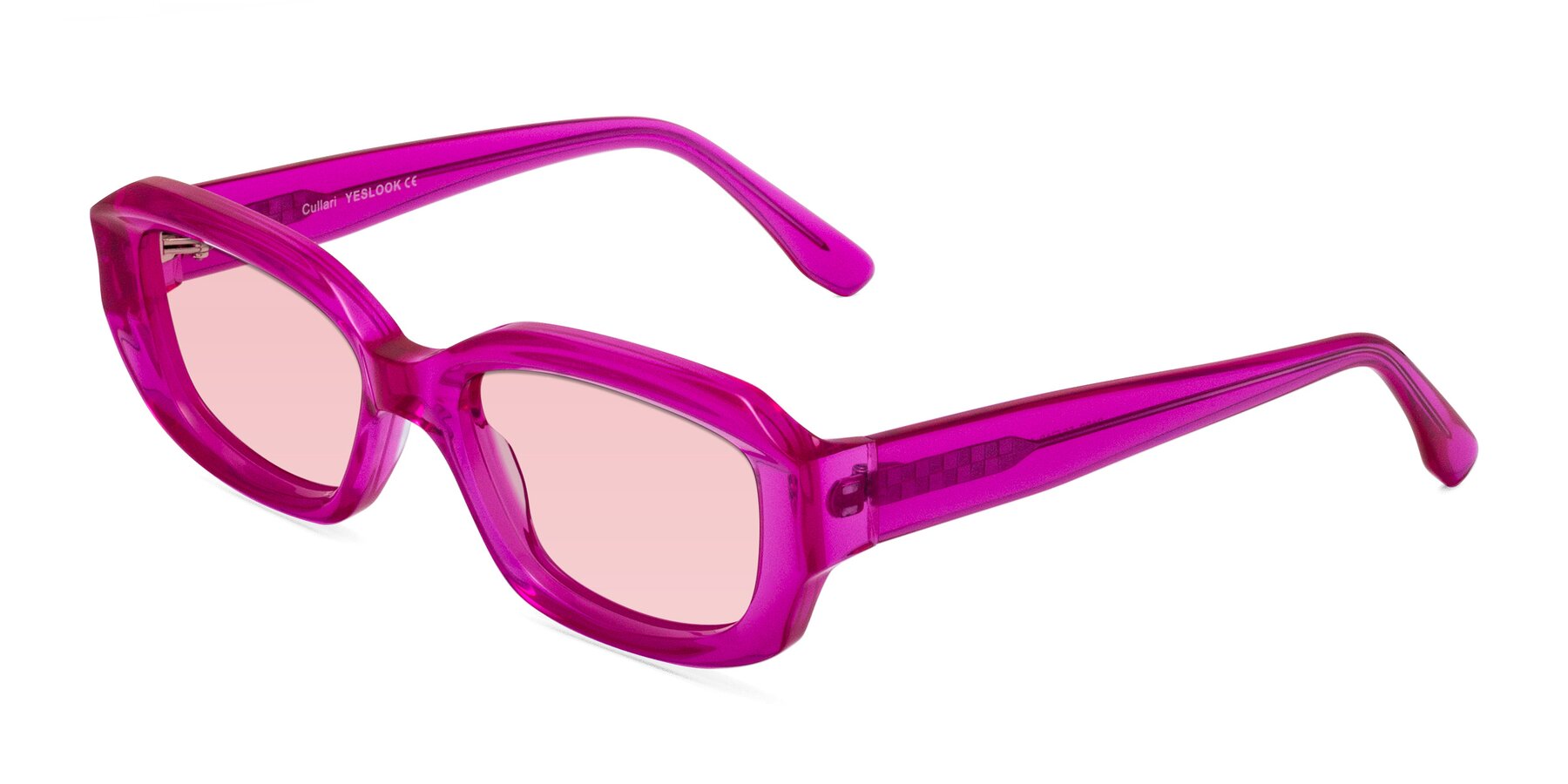 Angle of Cullari in Magenta with Light Garnet Tinted Lenses