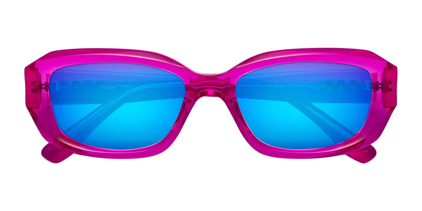 Cullari - Magenta Flash Mirrored Sunglasses