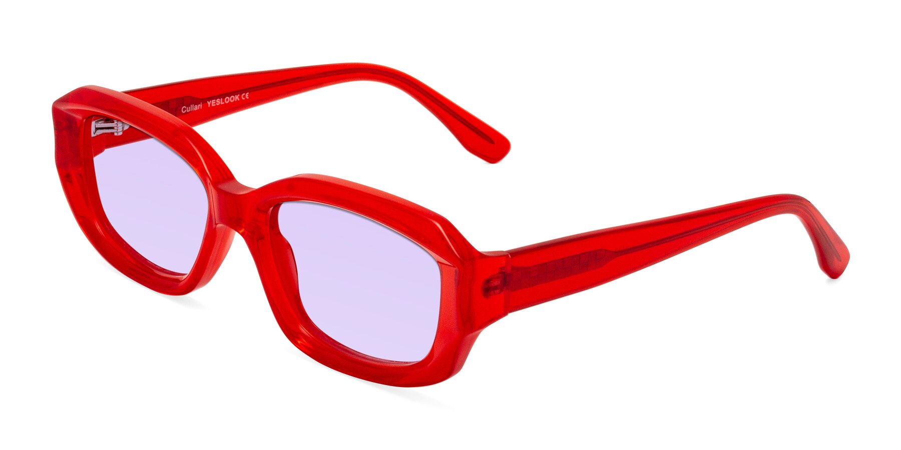 Angle of Cullari in Chili Pepper with Light Purple Tinted Lenses