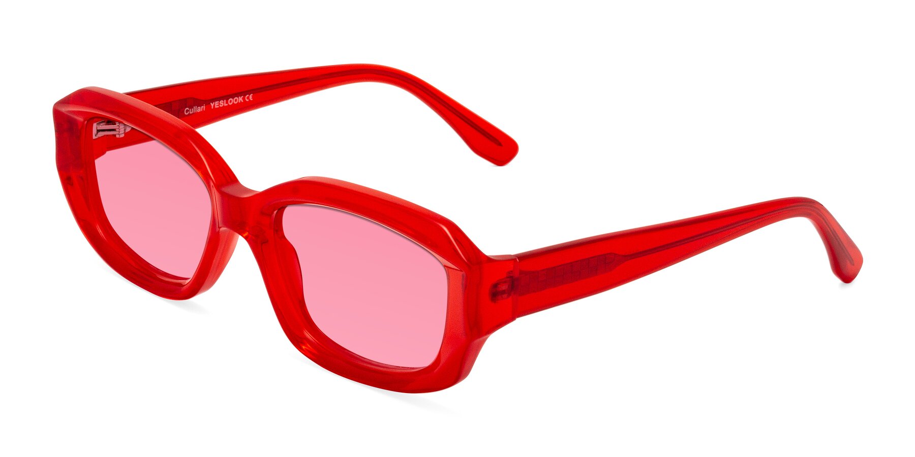 Angle of Cullari in Chili Pepper with Pink Tinted Lenses