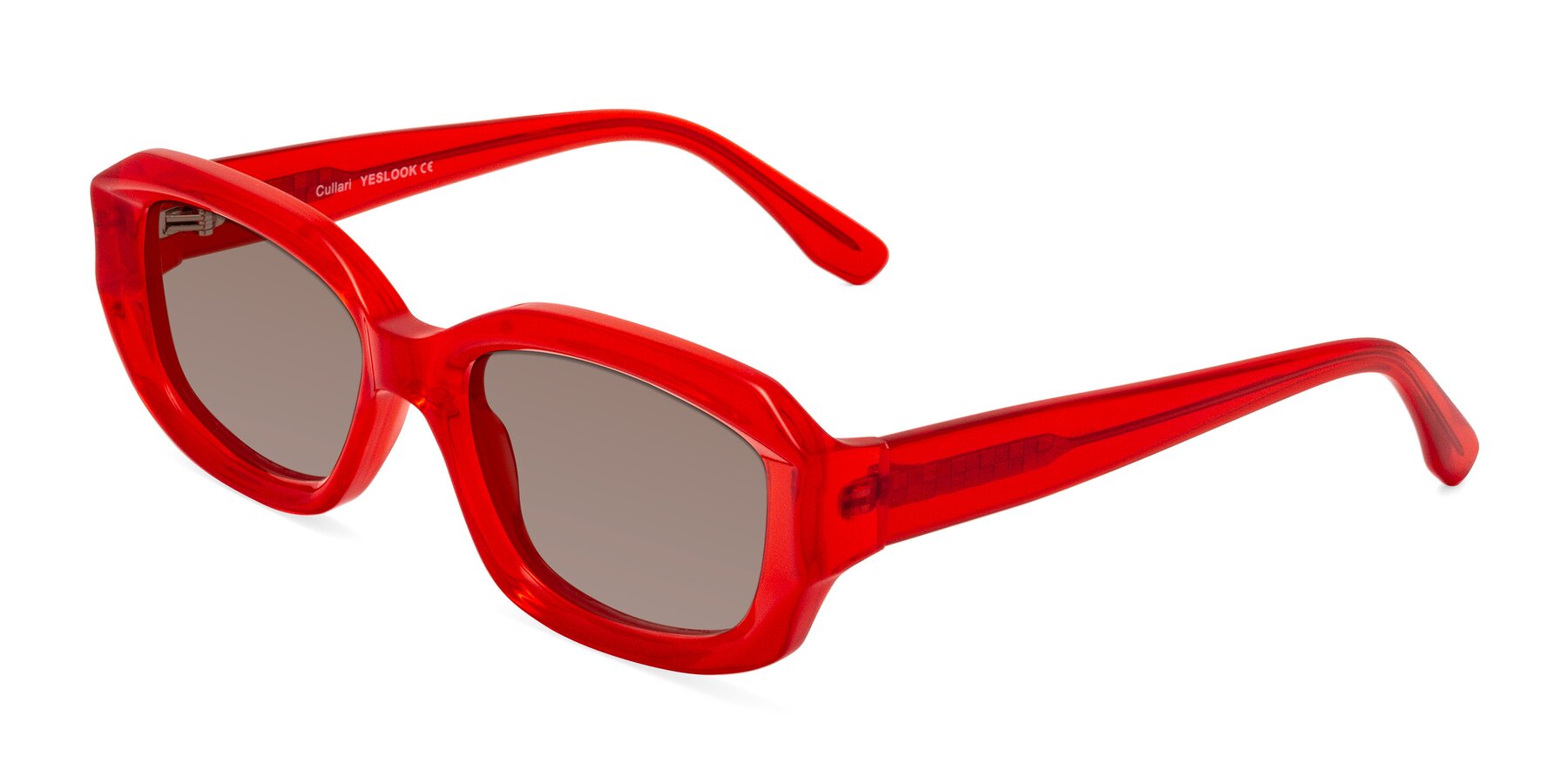 Angle of Cullari in Chili Pepper with Medium Brown Tinted Lenses