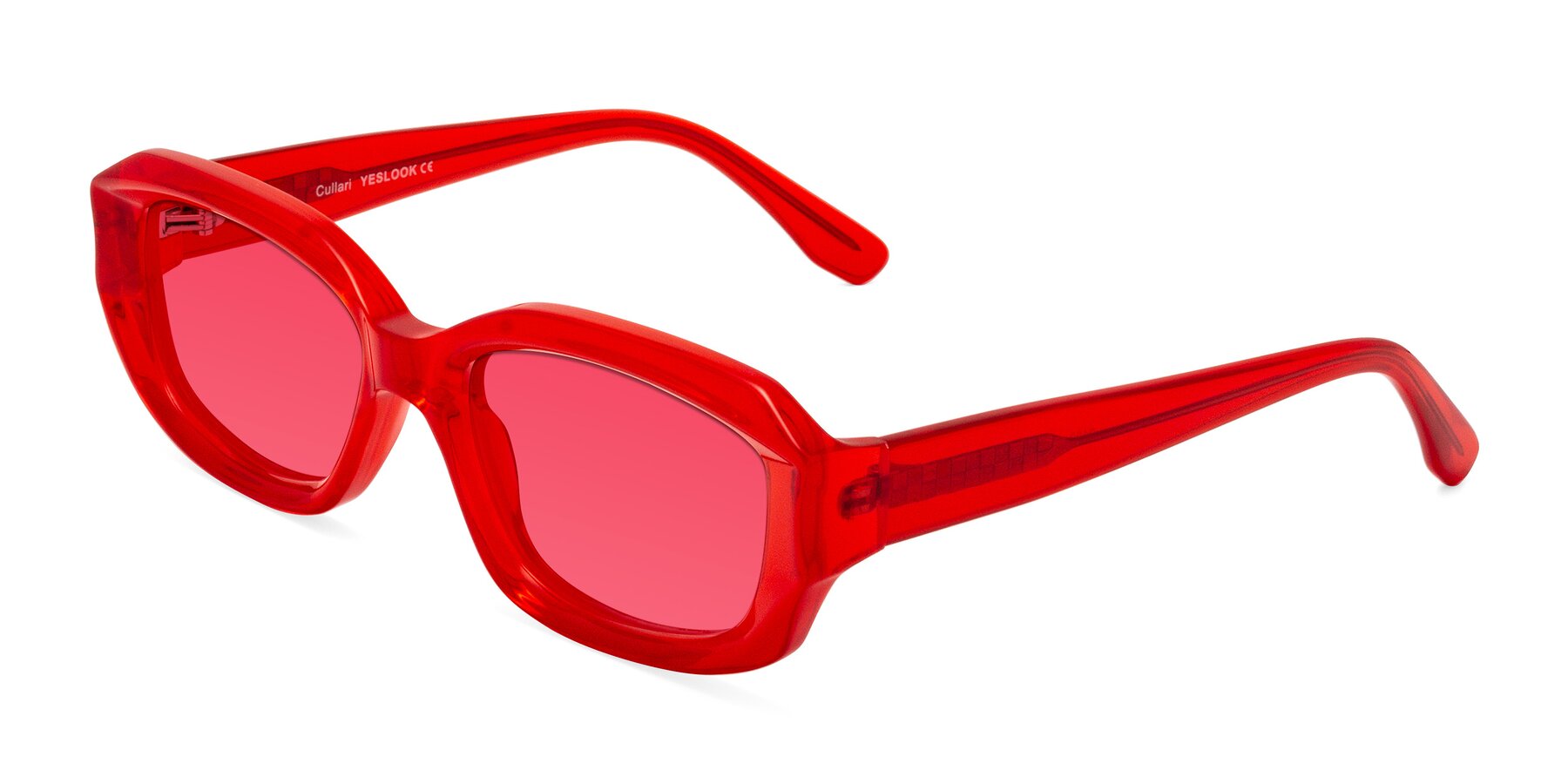 Angle of Cullari in Chili Pepper with Red Tinted Lenses
