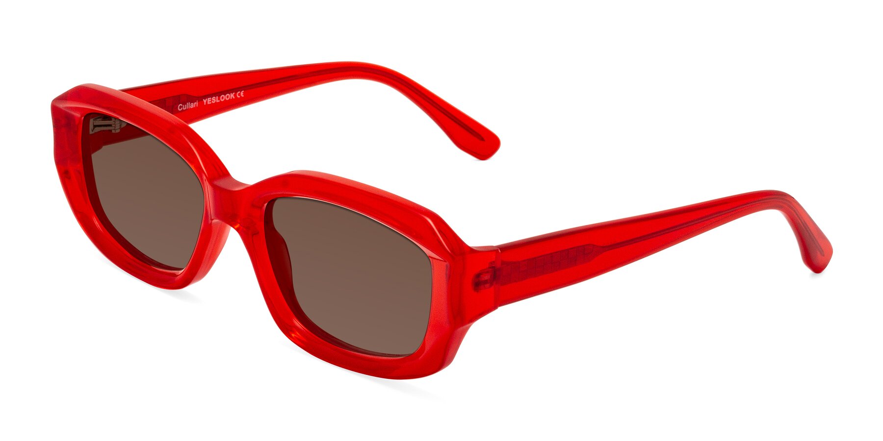 Angle of Cullari in Chili Pepper with Brown Tinted Lenses