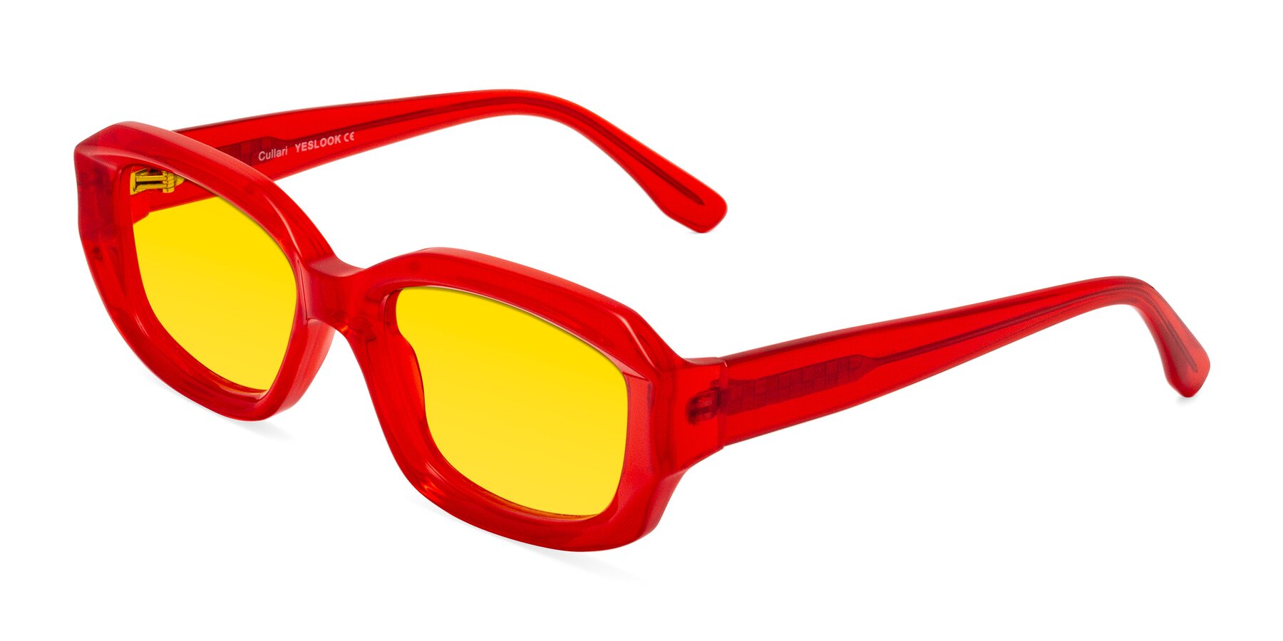 Angle of Cullari in Chili Pepper with Yellow Tinted Lenses