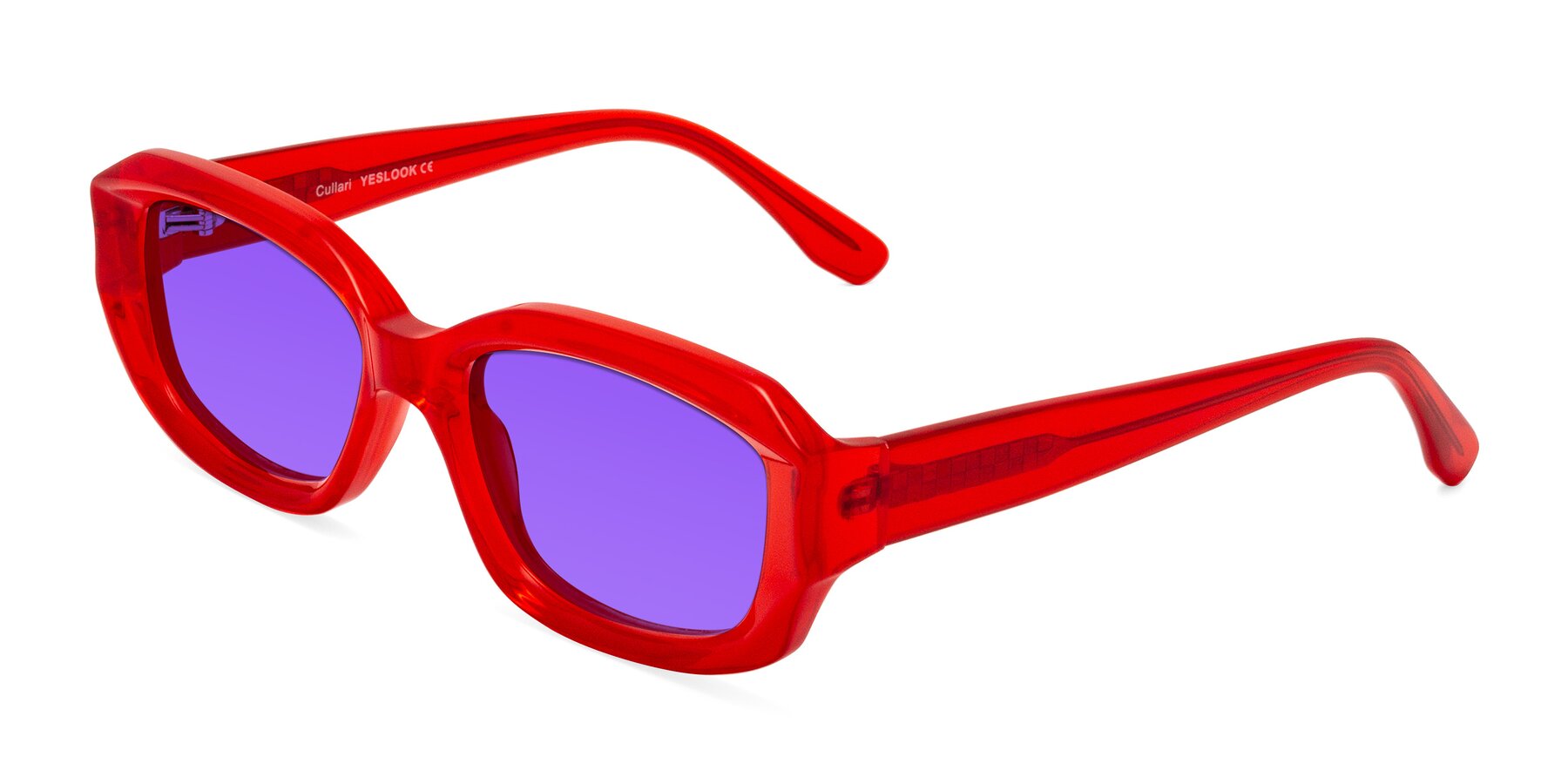 Angle of Cullari in Chili Pepper with Purple Tinted Lenses