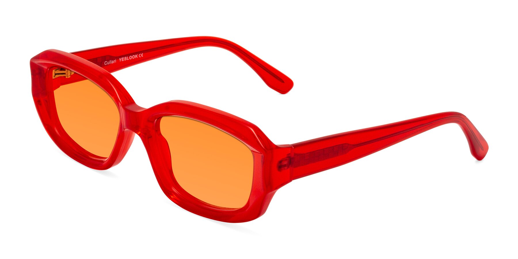 Angle of Cullari in Chili Pepper with Orange Tinted Lenses