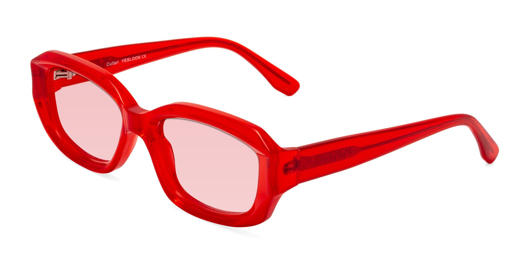 Angle of Cullari in Chili Pepper with Light Garnet Tinted Lenses