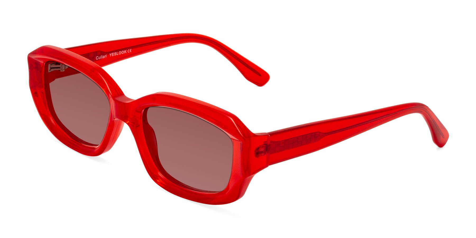 Angle of Cullari in Chili Pepper with Garnet Tinted Lenses