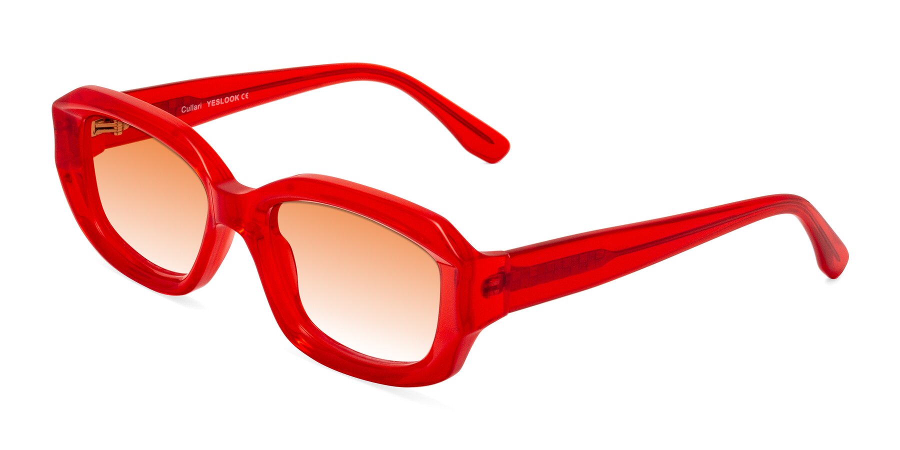 Angle of Cullari in Chili Pepper with Orange Gradient Lenses