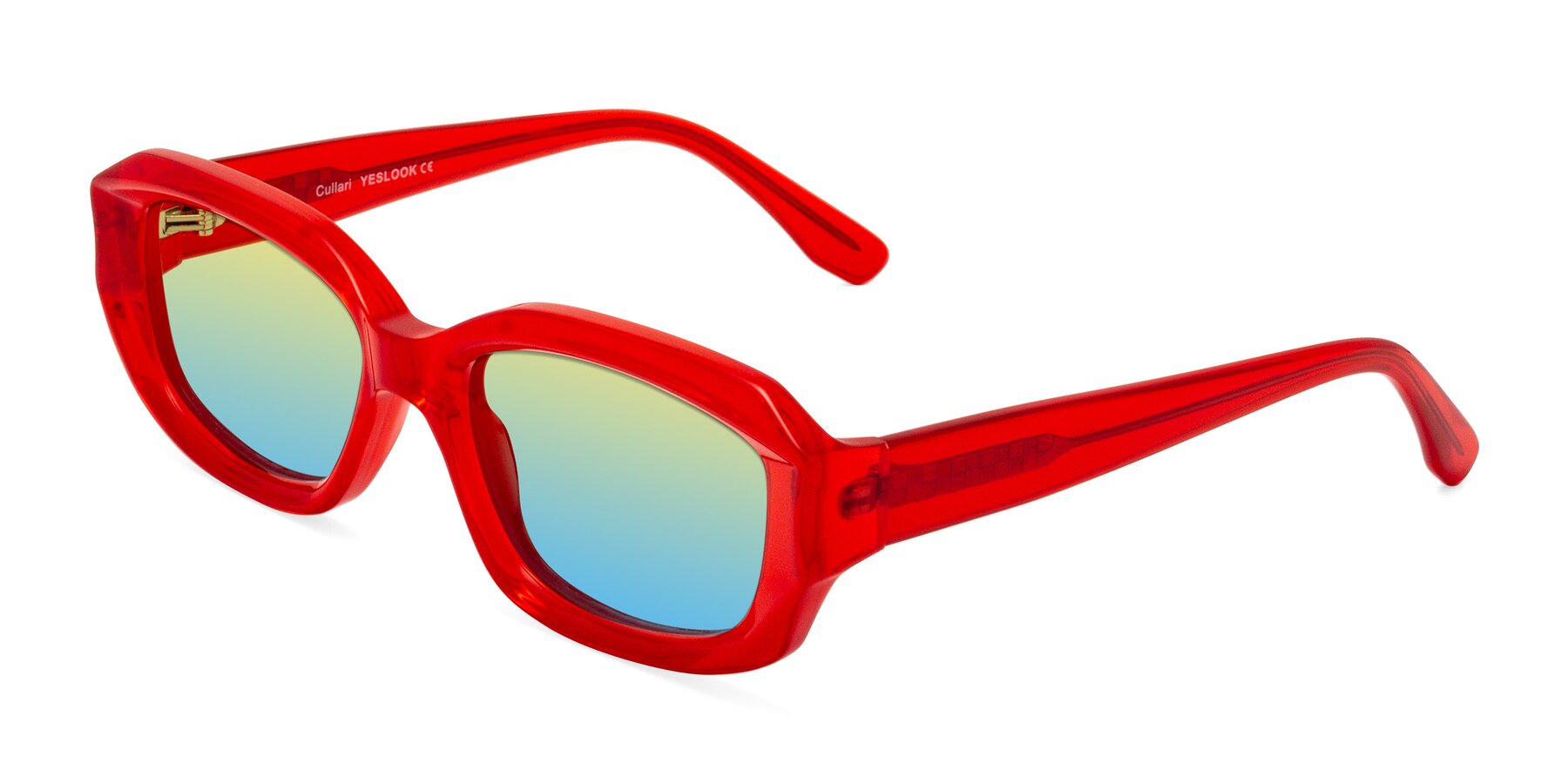 Angle of Cullari in Chili Pepper with Yellow / Blue Gradient Lenses