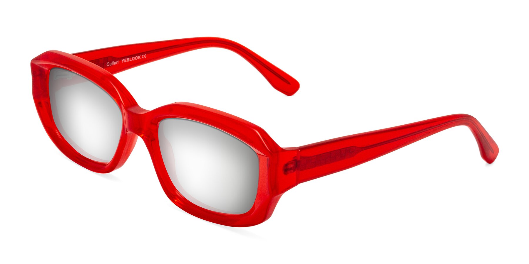 Angle of Cullari in Chili Pepper with Silver Mirrored Lenses