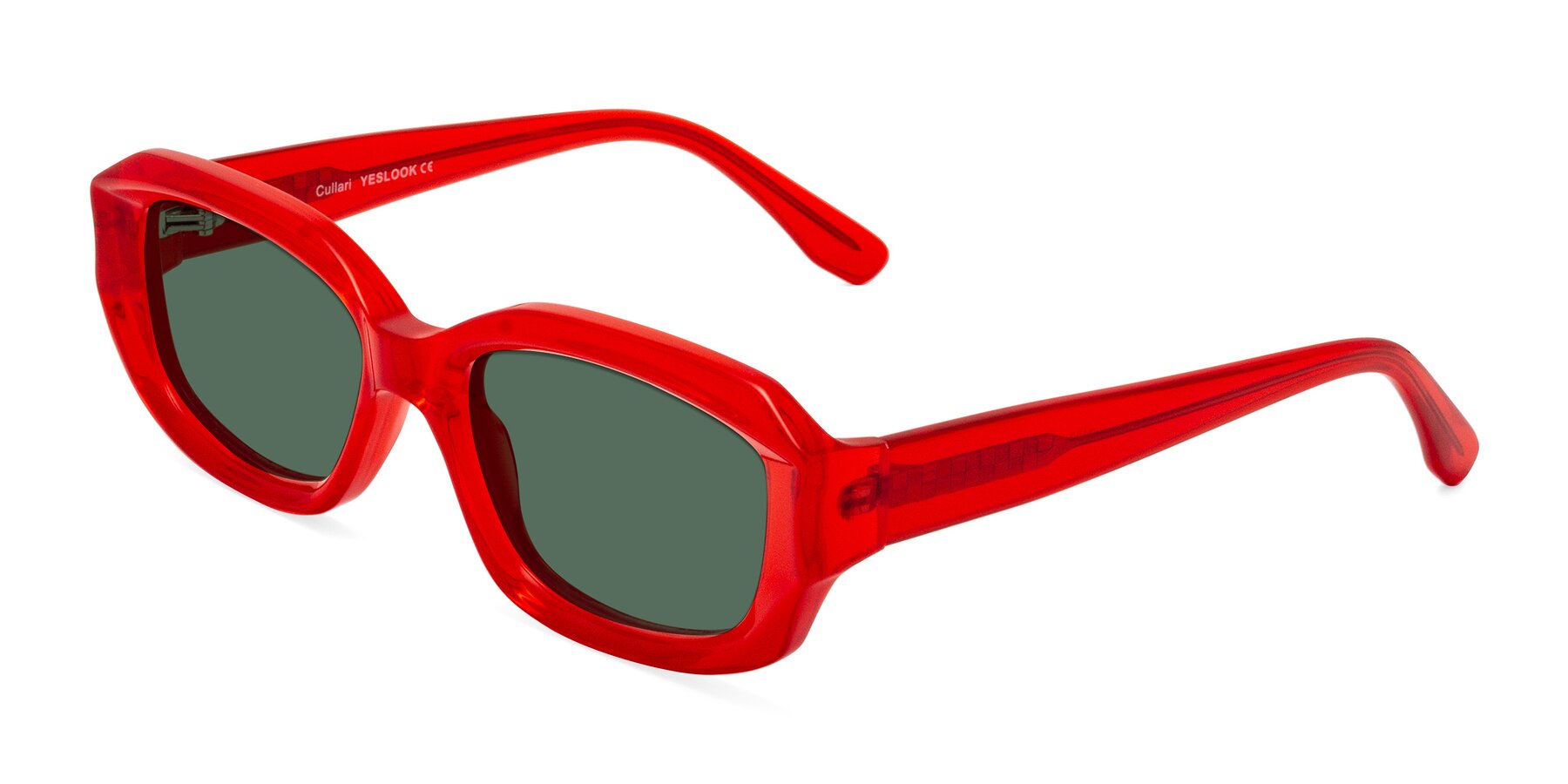 Angle of Cullari in Chili Pepper with Green Polarized Lenses