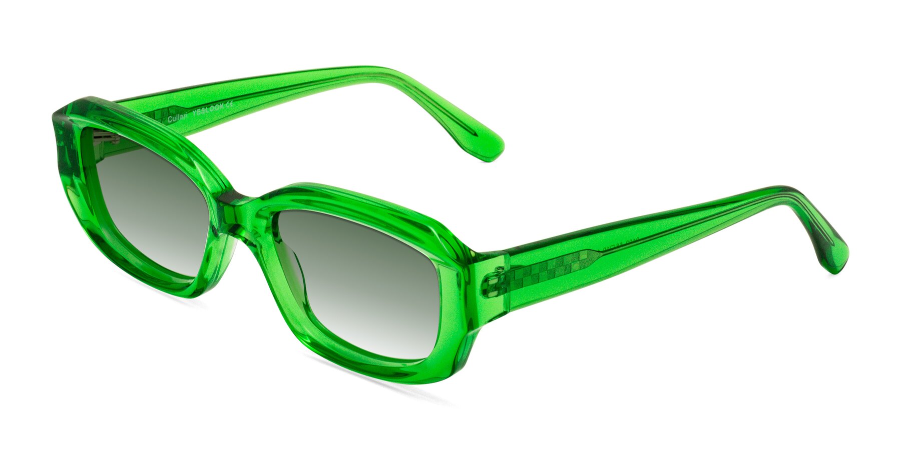 Angle of Cullari in Grass Green with Green Gradient Lenses