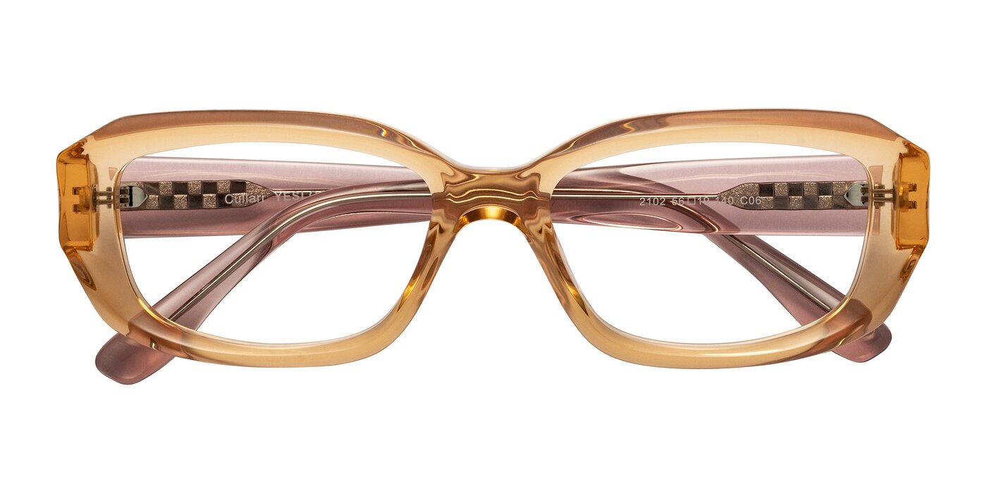 Cullari - Champagne/Light Purple Eyeglasses