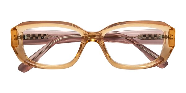 Front of Cullari in Champagne/Light Purple