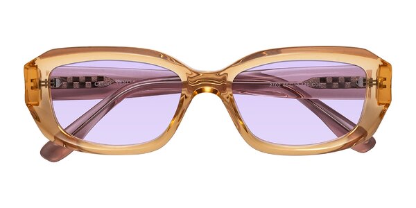 Front of Cullari in Champagne/Light Purple
