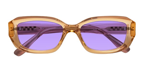 Front of Cullari in Champagne/Light Purple