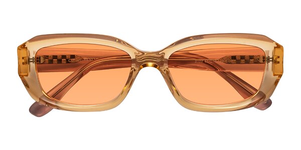 Front of Cullari in Champagne/Light Purple