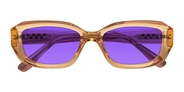 Front of Cullari in Champagne/Light Purple