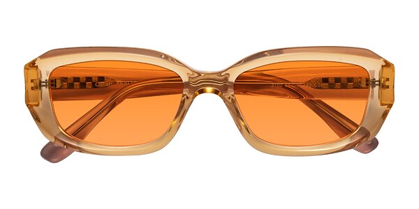 Front of Cullari in Champagne/Light Purple