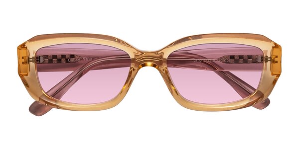 Front of Cullari in Champagne/Light Purple
