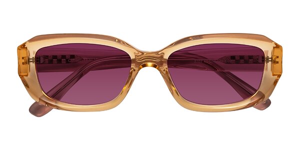 Front of Cullari in Champagne/Light Purple