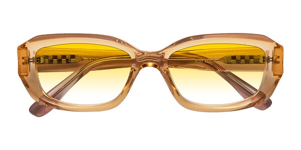 Front of Cullari in Champagne/Light Purple