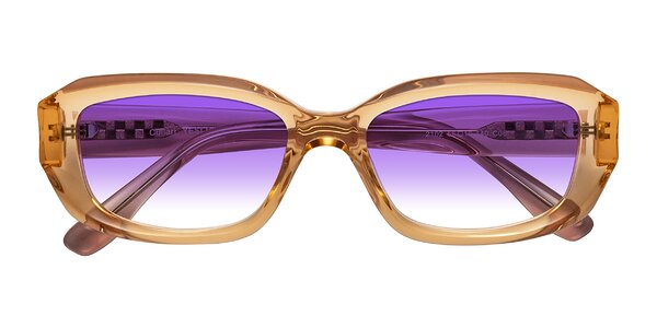 Front of Cullari in Champagne/Light Purple
