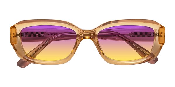 Front of Cullari in Champagne/Light Purple
