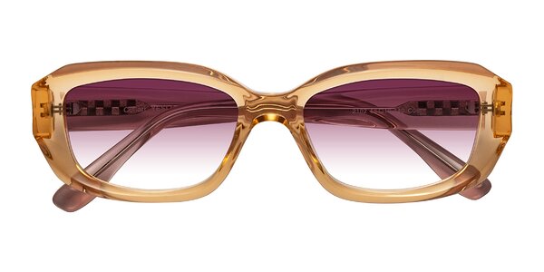 Front of Cullari in Champagne/Light Purple
