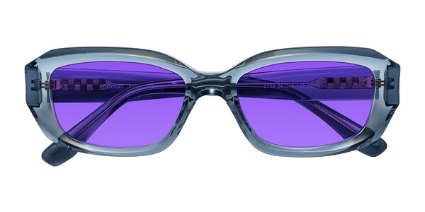 Front of Cullari in Crystal Blueberry